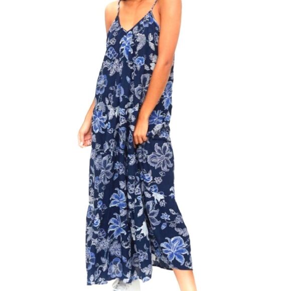 Gap Tropical Maxi Dress - Picture 1 of 6